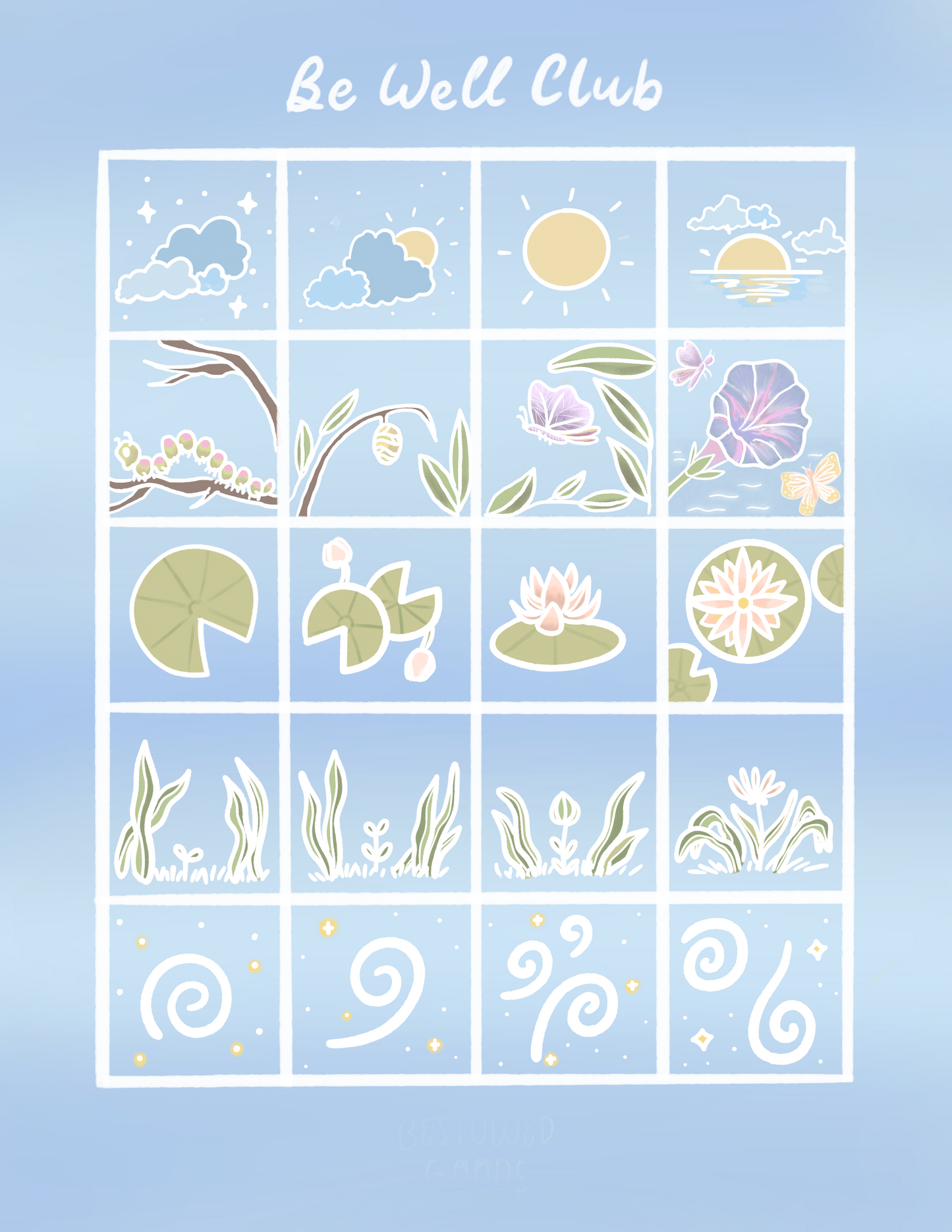 Breathe Sticker Sheet (April 2026 BWC)