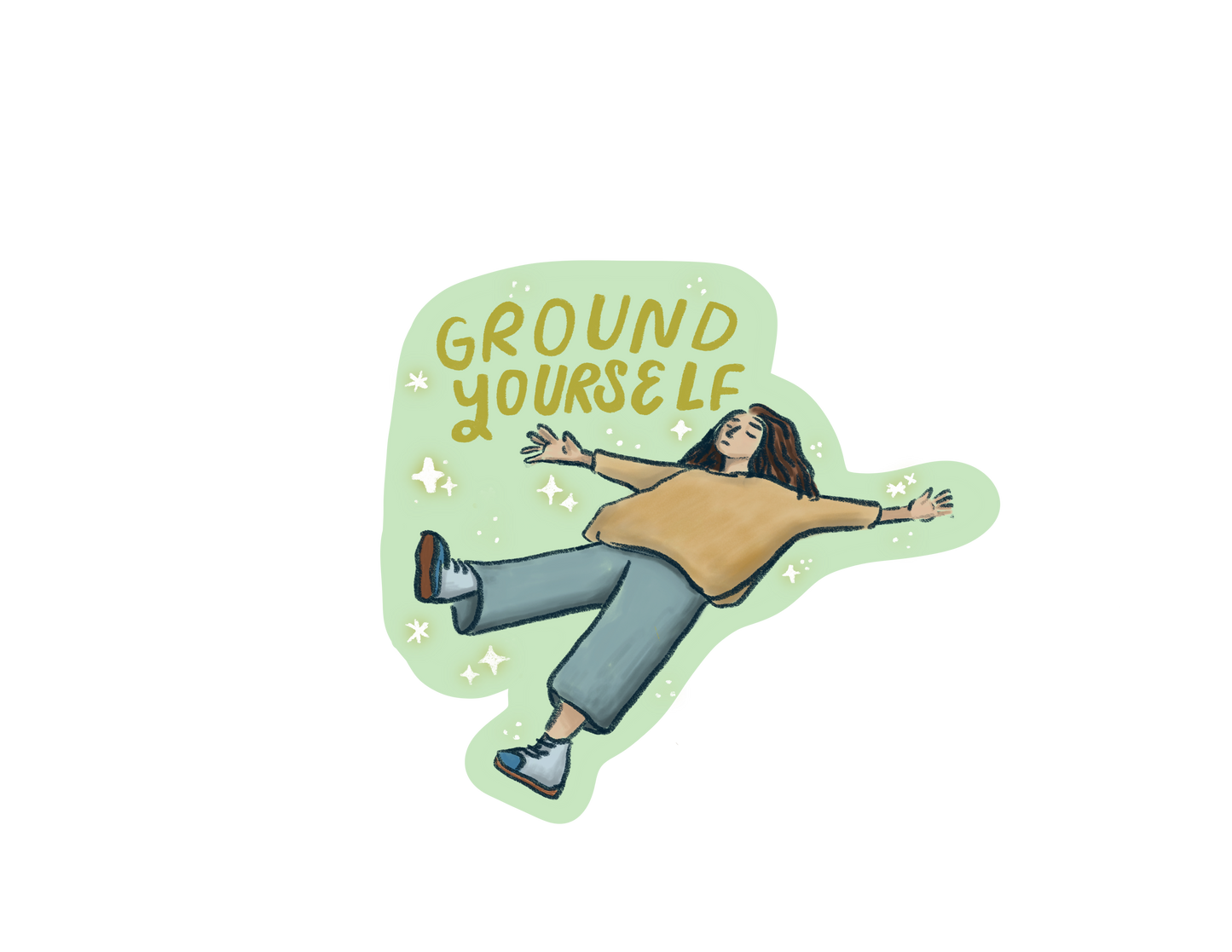 Ground Yourself Sticker - June 2026 BWC