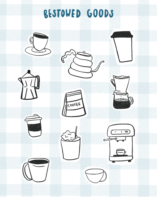 Coffee Essentials B&W
