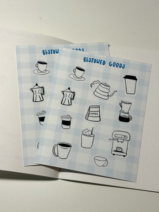 Coffee Essentials B&W