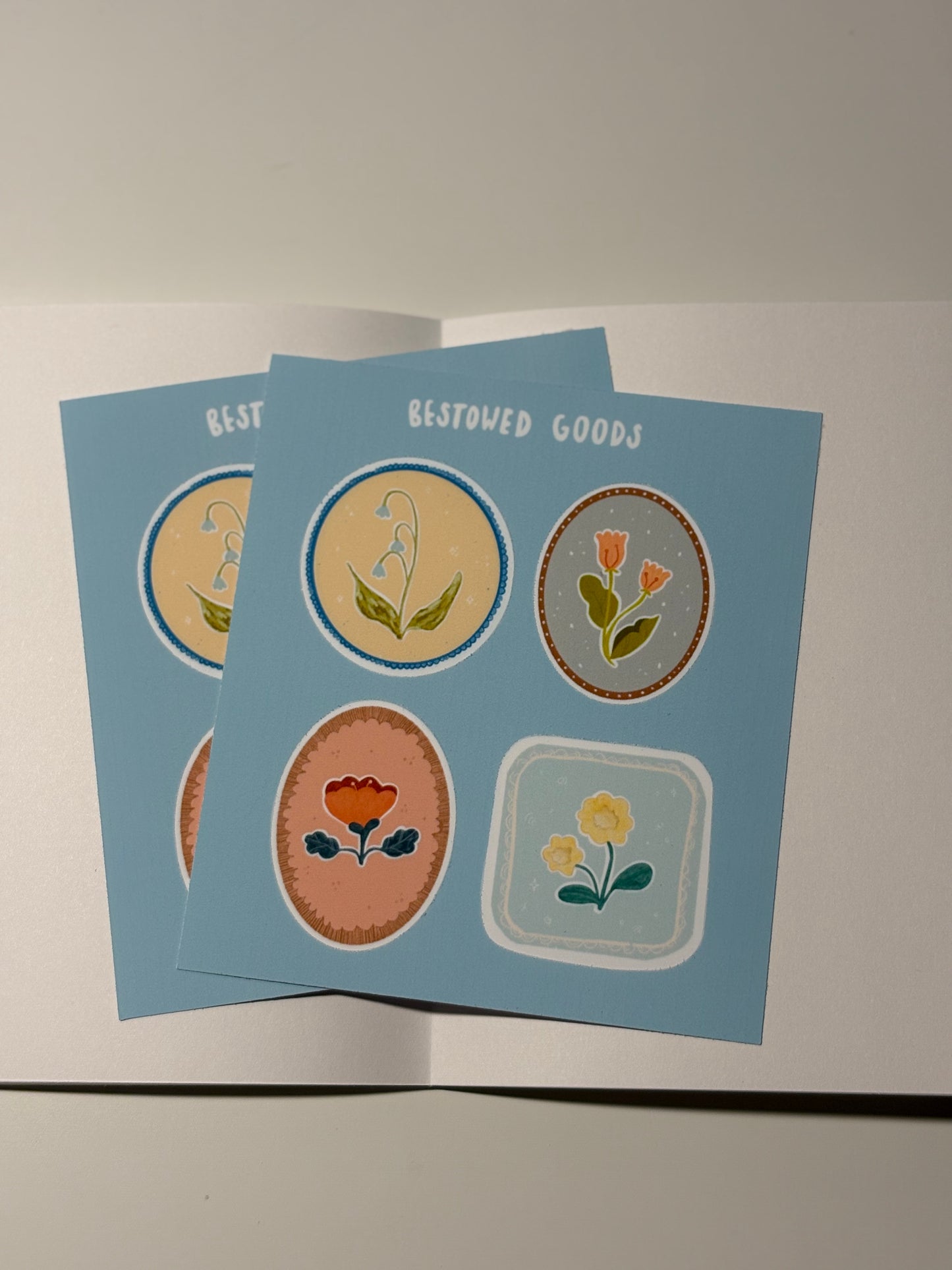 Four Floral Signet