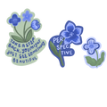 Perspective Flower Stickers - May 2026 BWC