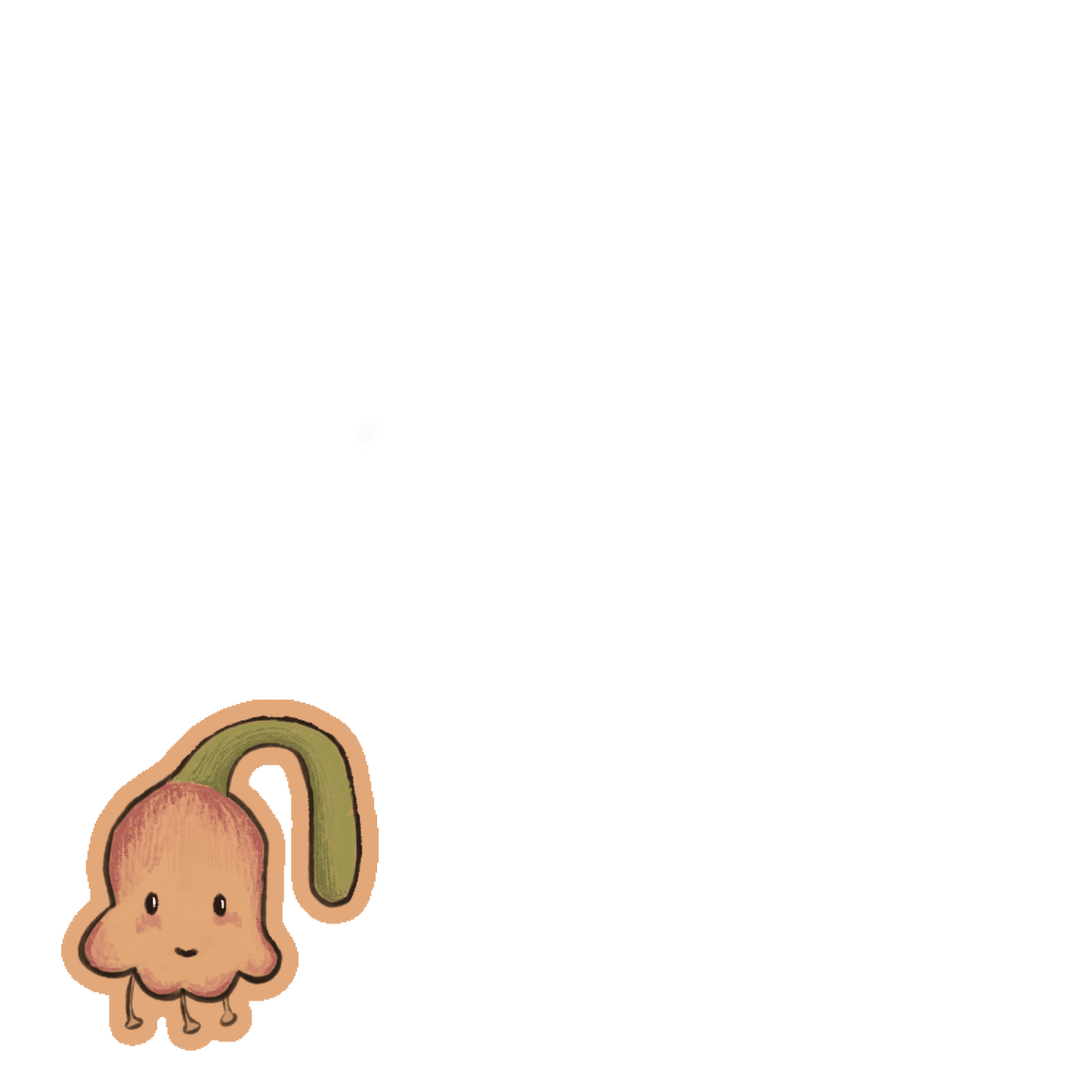 Cute Animated Flower Set
