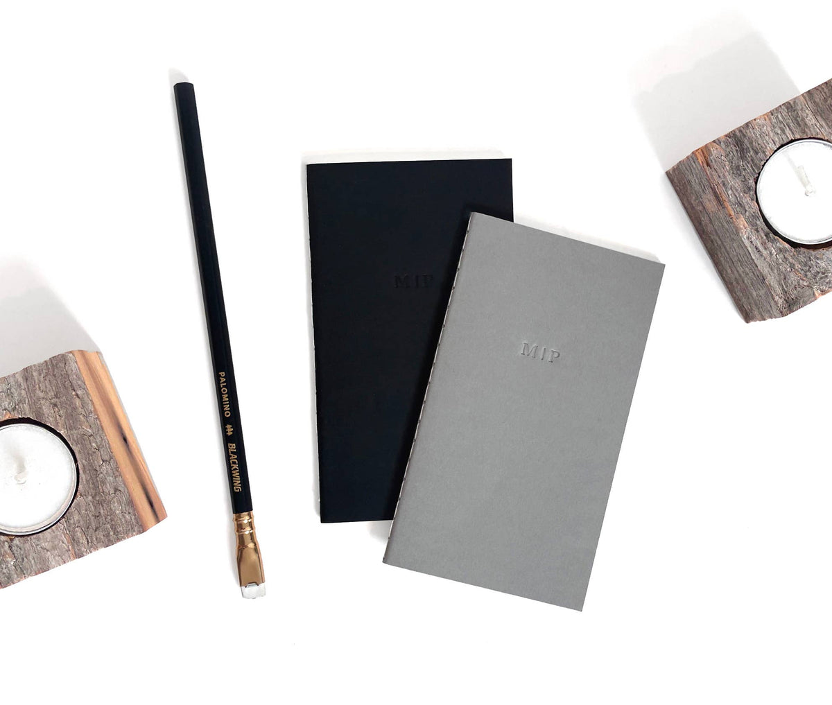 Studio Portmanteau - Debossed Mini Saddle Stitch Notebook